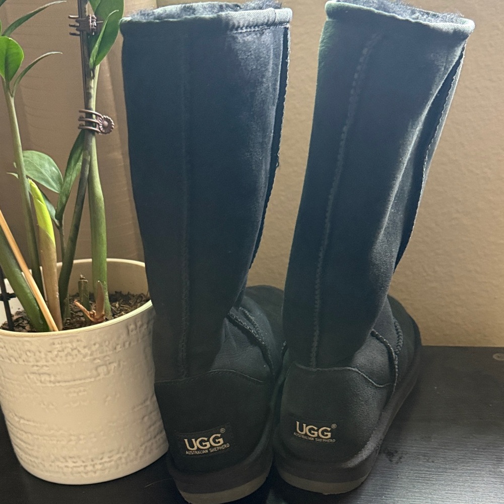 UGG Black Suede Boots